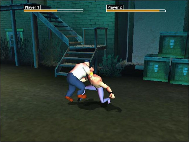 Скриншот из игры Back Alley Brawl