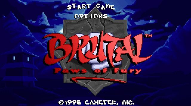 Скриншот из игры Brutal: Paws of Fury