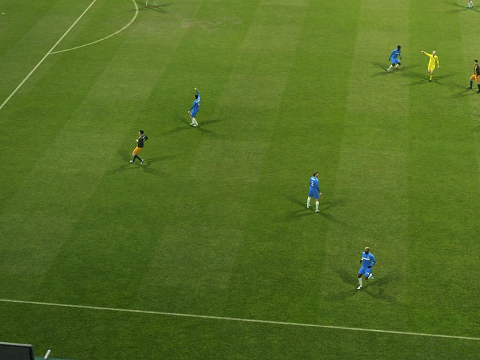 Скриншот из игры Pro Evolution Soccer 2011