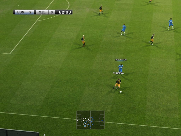 Скриншот из игры Pro Evolution Soccer 2011
