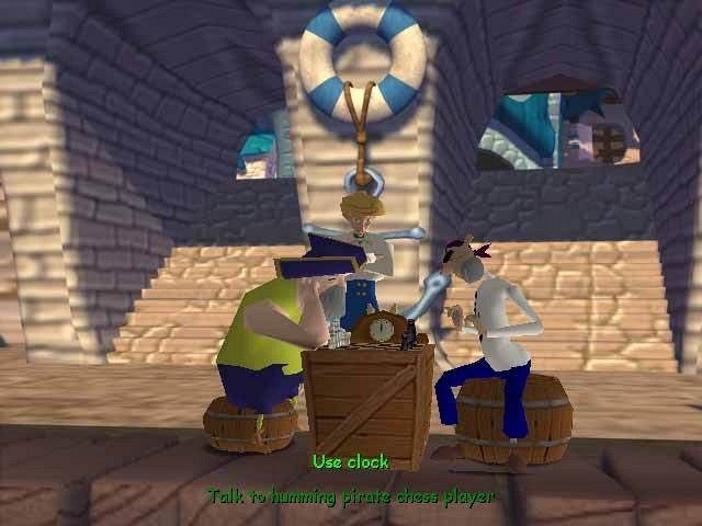 Скриншот из игры Escape from Monkey Island