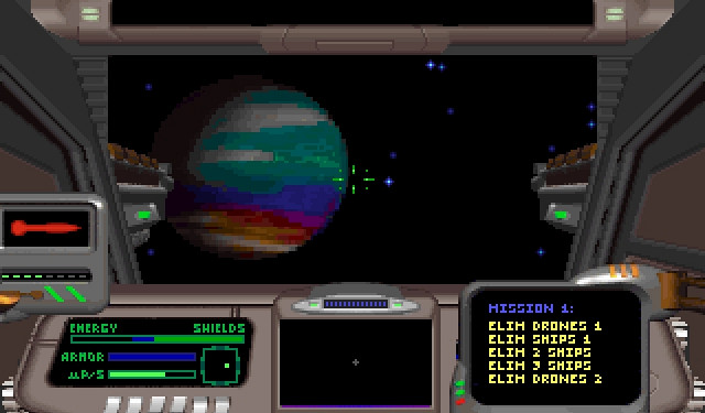 Скриншот из игры Backlash: A Turret Gunner Simulation
