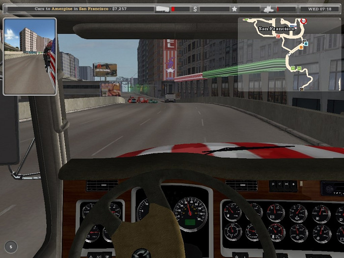 Скриншот из игры 18 Wheels of Steel: American Long Haul