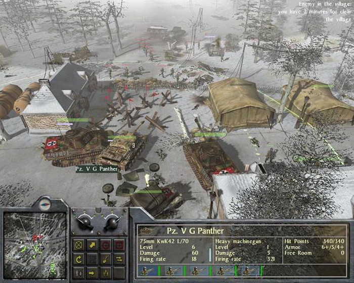 Скриншот из игры 1944: Battle of the Bulge