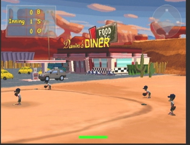 Скриншот из игры Backyard Baseball 2007