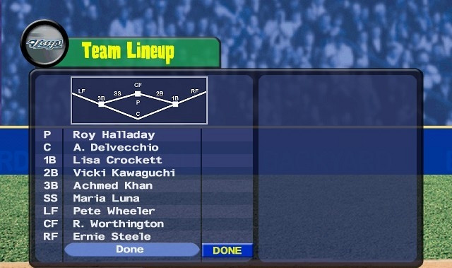 Скриншот из игры Backyard Baseball 2009