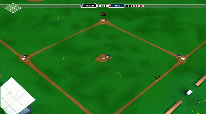 Скриншот из игры Backyard Baseball 2009
