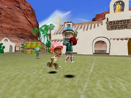 Скриншот из игры Backyard Football