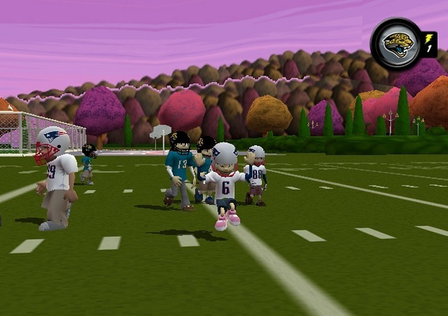 Скриншот из игры Backyard Football 2009