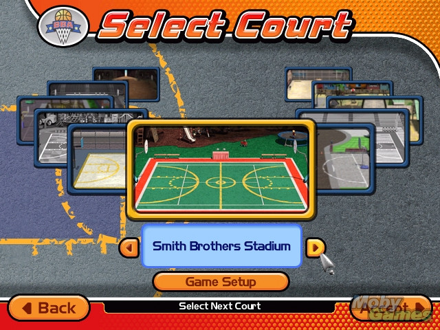 Скриншот из игры Backyard NBA Basketball