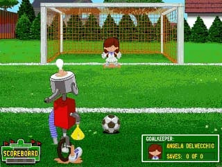 Скриншот из игры Backyard Soccer
