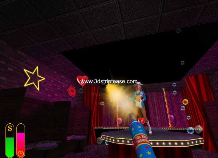 Скриншот из игры 3DStriptease