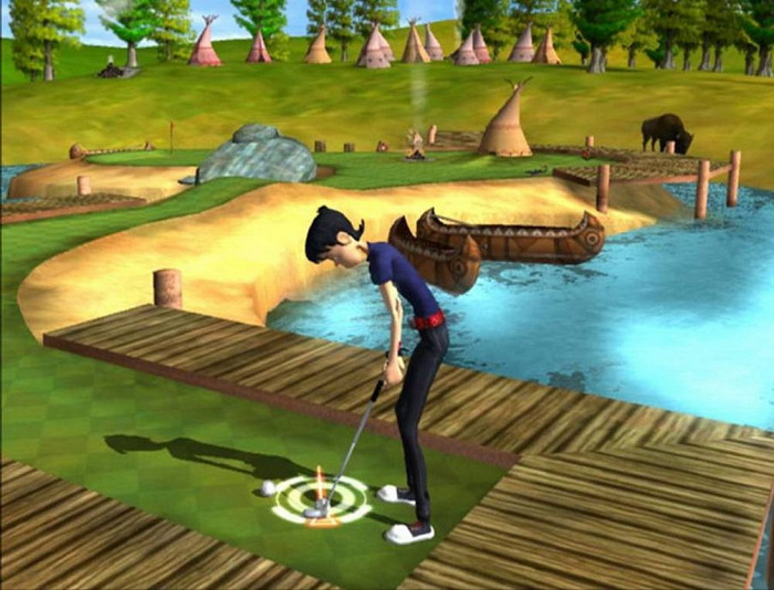 Скриншот из игры 3D Ultra Minigolf Adventures