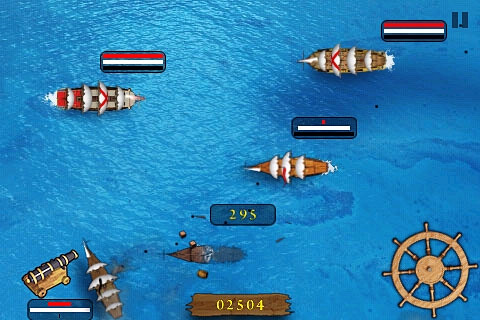 Скриншот из игры 3D Sea Battle 2