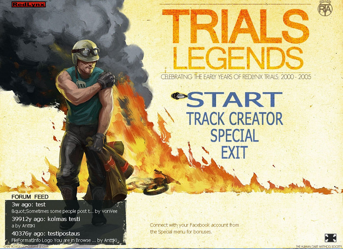 Скриншот из игры Trials Legends