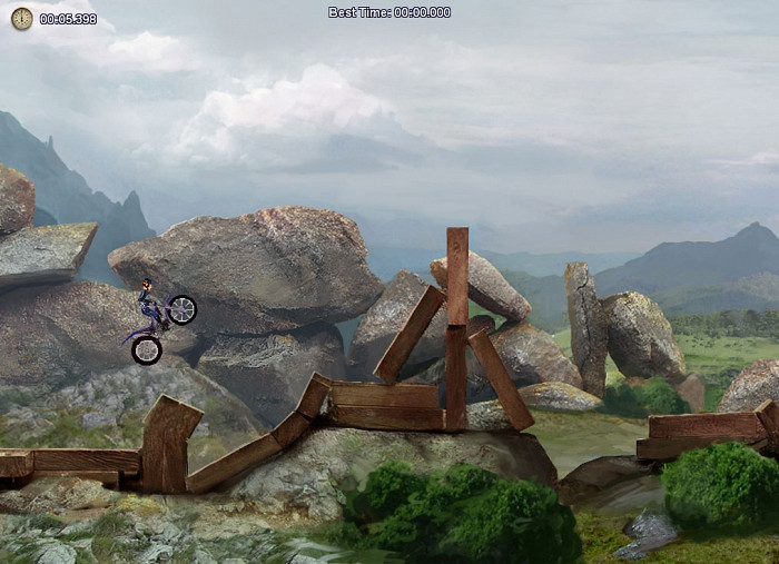 Скриншот из игры Trials Legends