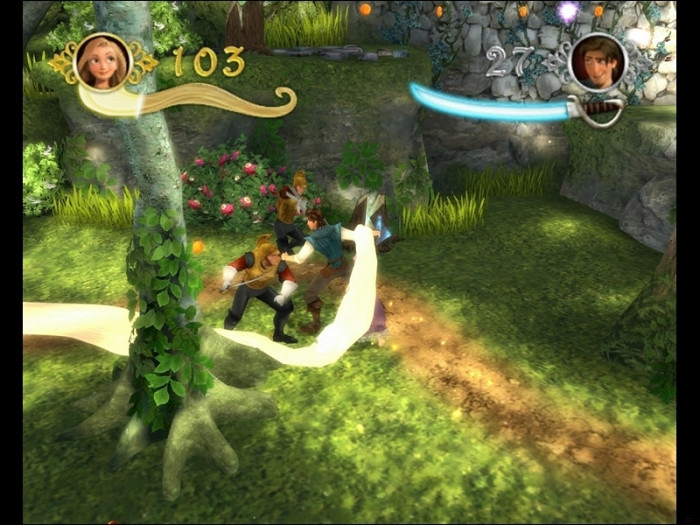 Скриншот из игры Disney Tangled: The Video Game