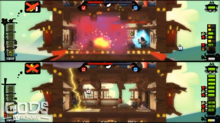 Скриншот из игры Gods vs Humans