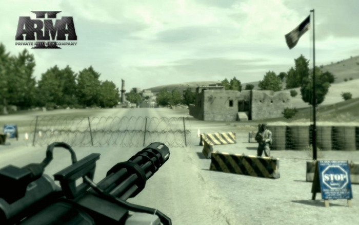 Скриншот из игры ArmA 2: Private Military Company