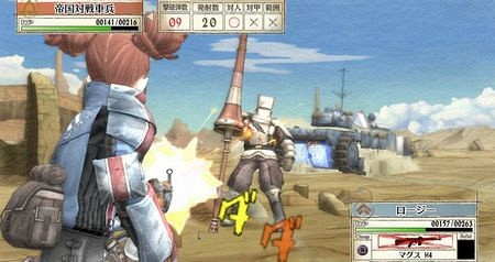 Скриншот из игры Valkyria Chronicles