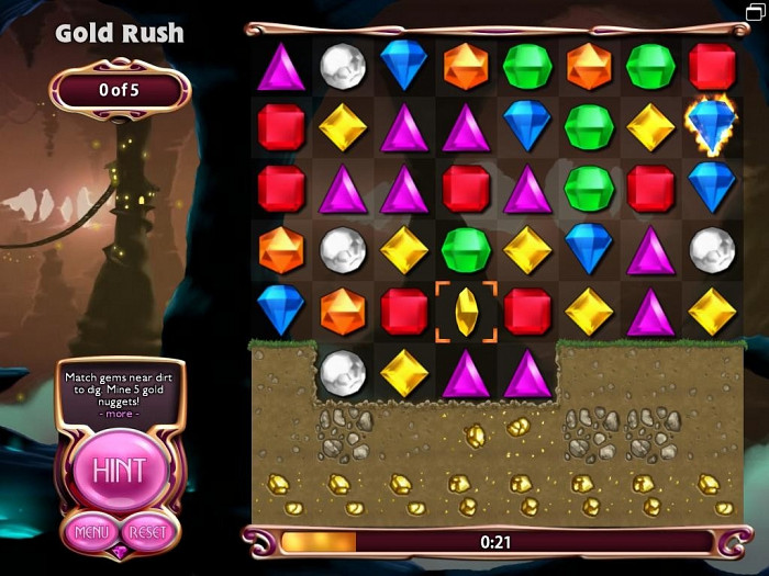 Скриншот из игры Bejeweled 3