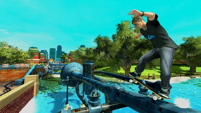 Скриншот из игры Tony Hawk: Shred