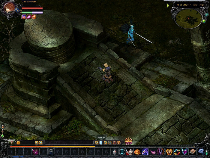 Скриншот из игры Eudemons Online