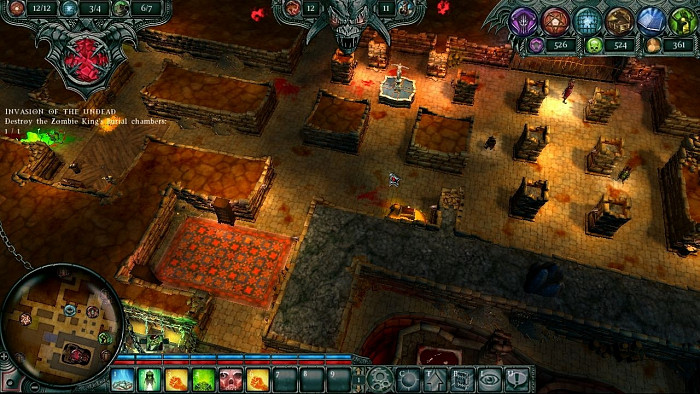 Скриншот из игры Dungeons