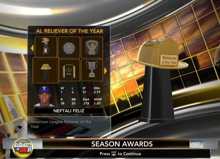 Скриншот из игры Major League Baseball 2K11