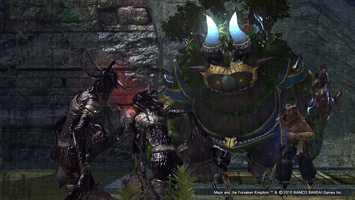 Скриншот из игры Majin and the Forsaken Kingdom
