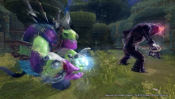 Скриншот из игры Majin and the Forsaken Kingdom