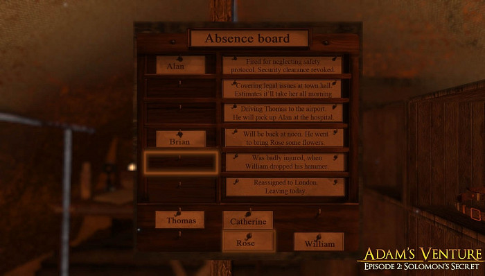 Скриншот из игры Adam's Venture