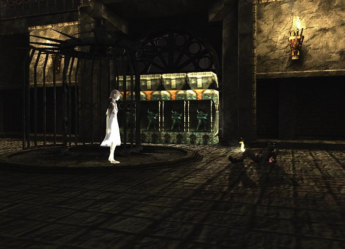 Скриншот из игры Ico