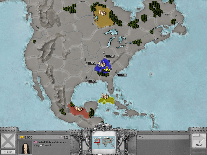 Скриншот из игры Age of Conquest 3