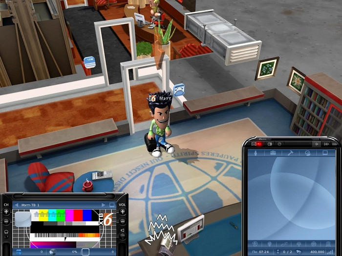 Скриншот из игры M.U.D. TV