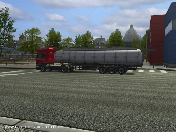 Скриншот из игры Euro Truck Simulator