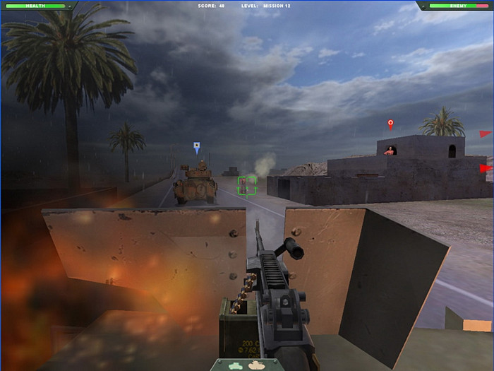 Обложка для игры Baghdad Central: Desert Gunner