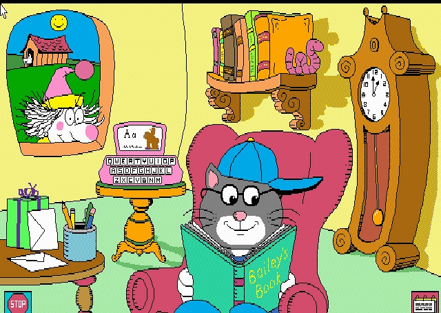 Скриншот из игры Bailey's Book House