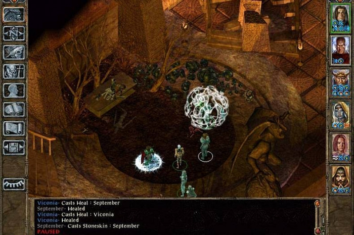Скриншот из игры Baldur's Gate 2: Throne of Bhaal