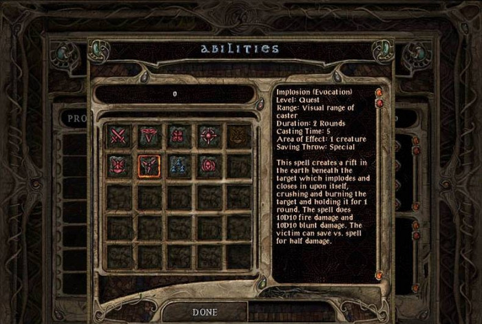 Скриншот из игры Baldur's Gate 2: Throne of Bhaal