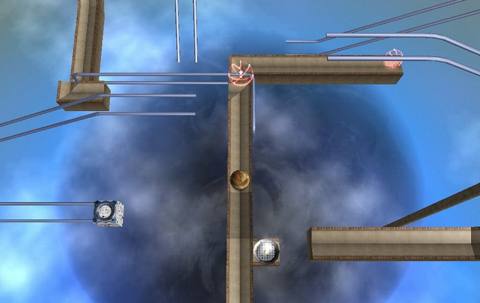 Скриншот из игры Ballance