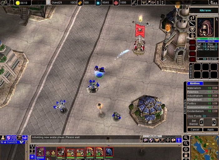 Скриншот из игры Ballerium