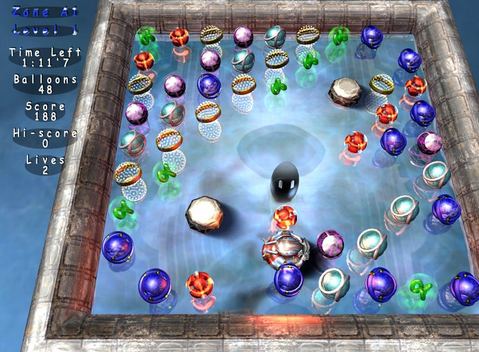 Скриншот из игры BALLOONrain