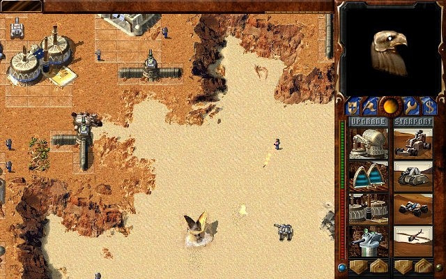 Скриншот из игры Dune 2000