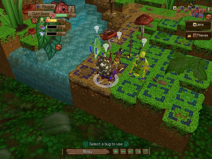 Скриншот из игры Band of Bugs