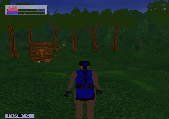 Скриншот из игры Alexis: The Last Fighter