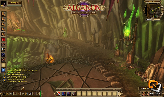 Скриншот из игры Alganon