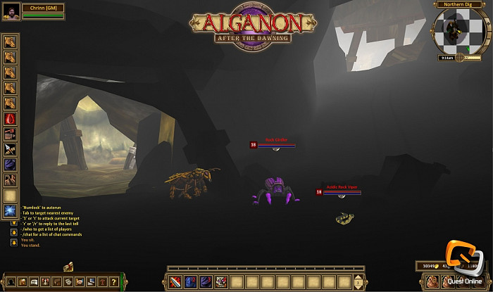 Скриншот из игры Alganon