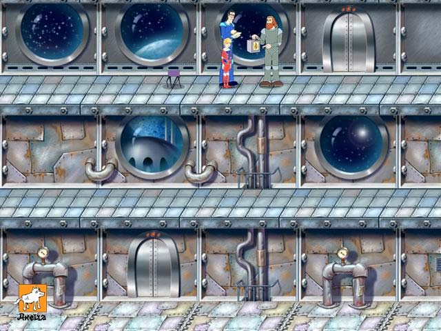 Скриншот из игры Alice's Space Adventure
