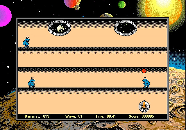 Скриншот из игры Alien Arcade
